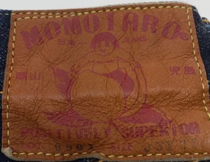 Momotaro Jeans 0901 Vintage classic straight Button fly 15.7oz Used w33 - Picture 1 of 7