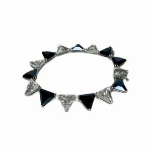 Swarovski Triangle Cut Tennis Bracelet - Picture 1 of 5