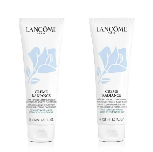 2 Lancome Creme Radiance Crema Clarificante Limpiador a Espuma - 4,2 oz (125 ml) Sellado Foto 1 de 1