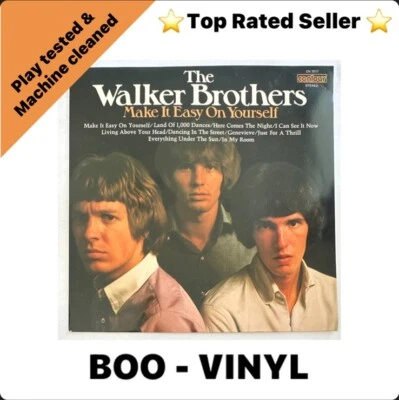 The Walker Brothers – Make It Easy On Yourself - 1976 Vinyl LP Contour EX / VG+ - Image 1 of 4