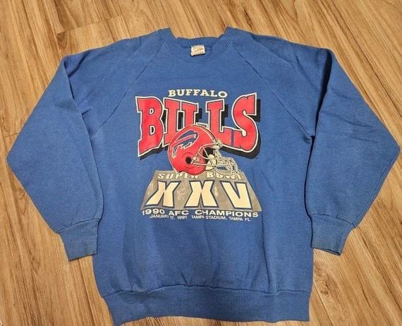 1991 Buffalo Bills Sudadera Cuello Redondo Unisex Gráfico Camisa Reimpresión HN0009 Foto 1 de 1