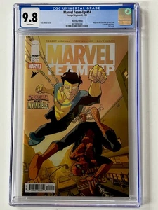 Marvel Team-Up #14 CGC 9.8 Invincible Spider-Man Skybound Blind Bag Foil - Picture 1 of 2