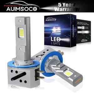 For Hyundai Genesis 2010-2012 2Pcs LED Headlight Bulb Super Bright H11B Low Beam - Picture 1 of 12