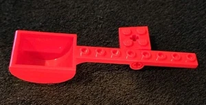LEGO Catapult Bucket 30275 Medieval Weapon Red Plate Modified 1x8 Pin Hole - Picture 1 of 2