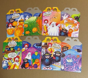McDonalds 1995 What Am I Going to Be for Halloween Happy Meal Boxen IHRE WAHL - Bild 1 von 18