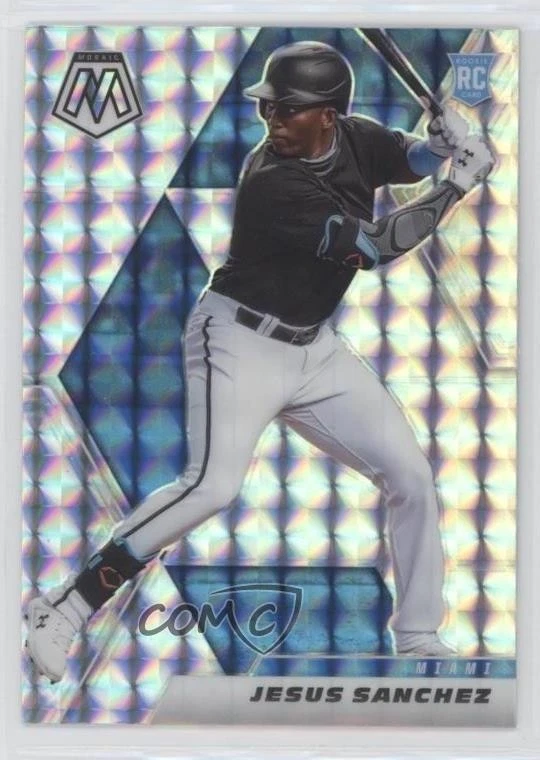2021 Panini Mosaic Rookie Variation Choice Mosaic Prizm Jesus Sanchez #RV-65 RC - Image 1 of 2