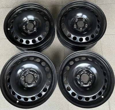 Llantas de acero VW Golfplus 6,5 X 16 5 X 112 50 negras - Imagen 1 de 2