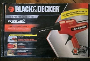 Black & Decker CG100 Powercaulk Akku-Abdichtpistole Hochleistungswerkzeuge GETESTET - Bild 1 von 12