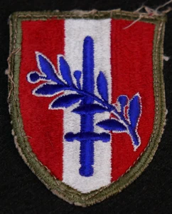WWII US Army of Occupation Austria SSI Shoulder Patch Post-War Service, Period - Picture 1 of 2