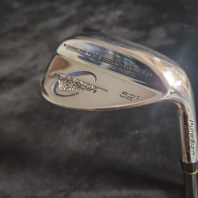 Pure Spin 52° Approach Wedge Diamond Face Wedge Graphite Golf Club RH 36.5" - Image 1 of 4