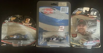 Nuevo en paquete 2003 Rusty Wallace #2 Miller Lite 89 The Victory Lap Winston Cup Lote de 3 Foto 1 de 4