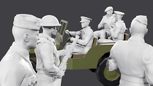 WWII Monty - POWs - Normandy - 10 Figure Set