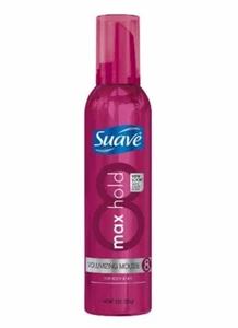 Suave Max Hold Volumizing Mousse 9 oz X 2 BOTTLES - Picture 1 of 1