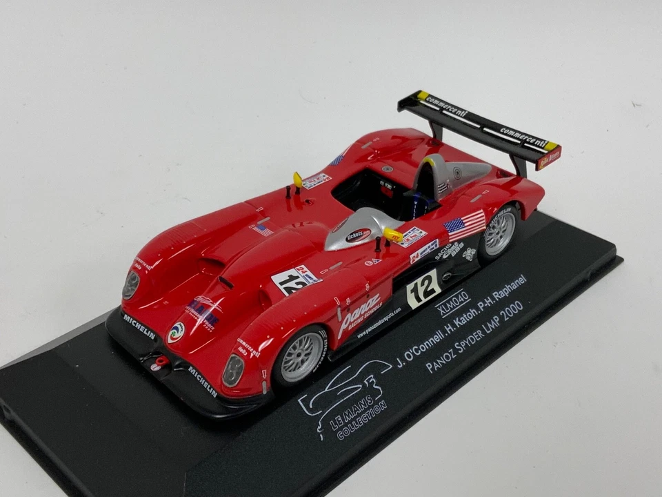 Coche #12 XLM040 CS2043 1/43 ONYX IXO Panoz Spyder LMP de 2000 24 H Foto 1 de 4