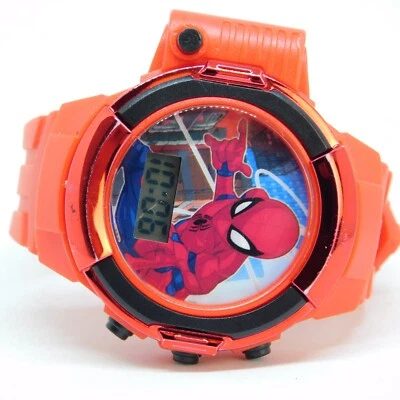 Reloj Digital Unisex MARVEL SPIDERMAN SPD4747WM Tono Rojo Cuarzo Batería Nueva Foto 1 de 4