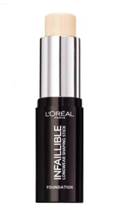 L'OREAL Infaillible Shaping Foundation Stick 9g - 080 Porcelain - NEW Sealed - Picture 1 of 2