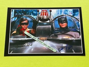 Found 4X6 PHOTO of the BATMAN BATMOBILE with Batcar and Robin - Picture 1 of 2
