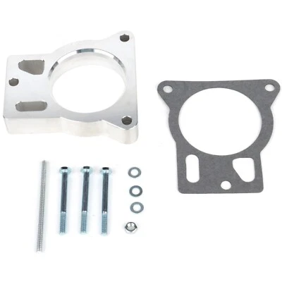 Aluminum Throttle Body Spacer For 1999-2007 Chevrolet Silverado 1500 4.3L Foto 1 de 4