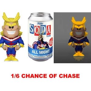 6 Box My Hero Academia All Might 1/6 Chase Chance Vinyl Soda Pop! Figure Can - Picture 1 of 3