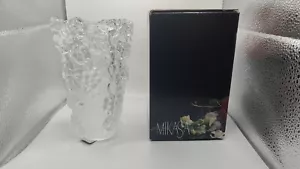 Vintage Mikasa Carmen Crystal Flower Vase, Retired. Made In Germany, Orig. Box - Picture 1 of 6