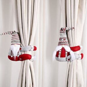 Adorable Cartoon Doll Curtain Clasp for Christmas New Year (66 characters)