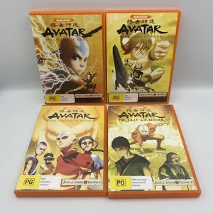 Avatar : Book 2 Earth : Volume 1 2 3 4 Legend Of Aang & Last Airbender DVD R4 - Picture 1 of 9