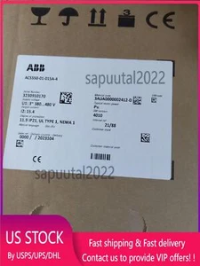 1PC New ABB Inverter ACS550-01-015A-4 Frequency converter - Picture 1 of 1