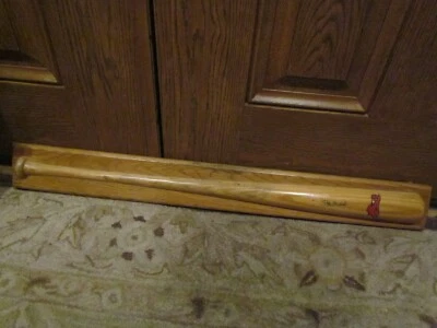 Stan Musial Signed Cardinal bat on plaque JSA Certified - Image 1 of 4