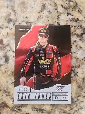2017 Panini Father's Day Foil #72 Erik Jones /50 RC Mint - Image 1 of 3