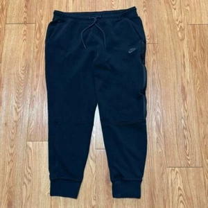 Nike Tech Jogginghose Damen mit Bündchen schwarz Größe L - Bild 1 von 8
