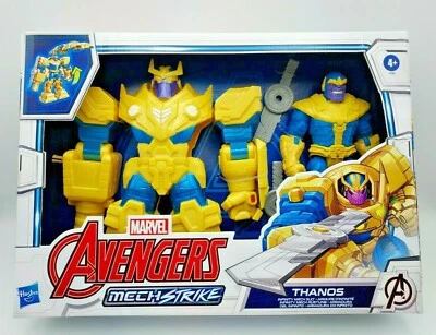Nueva figura Marvel Avengers Mech Strike Thanos Ultimate con traje infinito Foto 1 de 4
