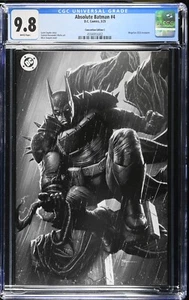 Absolute Batman #4 CGC 9.8 Suayan Megacon Convention Edition C 500 COA BTC Gold - Bild 1 von 2
