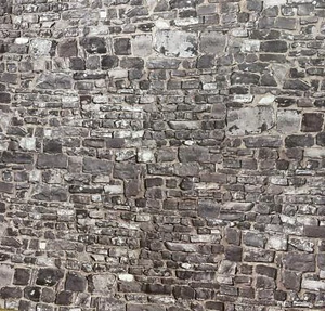 Dolls House Embossed Grey Stone Wall Exterior DIY Card Sheet 1:12 Scale - Picture 1 of 8