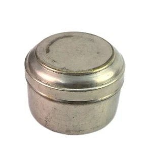 Nickel Plated Brass Donut Box Handmade Small Multi Kitchen Utility Box. G66-1104 - Picture 1 of 8