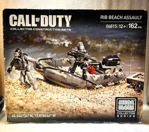 Mega Blocks Call of Duty Collector Set Costruzioni RIB Beach Assault 06815 NUOVO - Foto 1 di 9