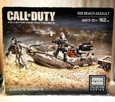 Mega Blocks Call of Duty Collector Juego de Construcción RIB Beach Assault 06815 NUEVO Foto 1 de 4
