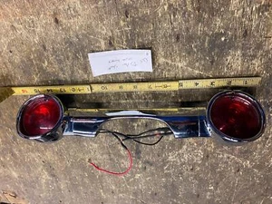 Barra de luz de señal de giro trasera Harley Heritage Touring FLH Road King Ultra corta Chr - Imagen 1 de 10