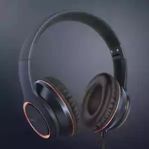 LORELEI X8 Over-Ear kabelgebundene Kopfhörer Space Schwarz Neu geöffnete Verpackung - Bild 1 von 5