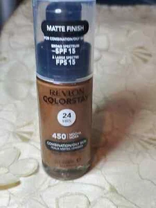 REVLON-COLORSTAY- 24HRS-MATTE FINISH-COMBINATION OIL SKIN-SPF 15-450 MOCHA - Picture 1 of 1