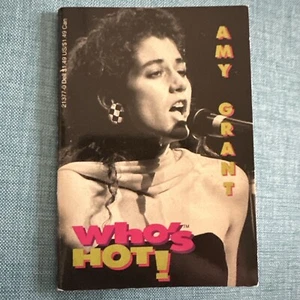 RARE 1992 Vintage Dell “Who's Hot” AMY GRANT Booklet - First printing Paperback - Picture 1 of 9