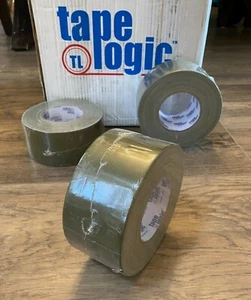 *3 ROLLS* | Tape Logic™ 3-in x 60-yds Camo Green 10mm Thick HEAVY DUTY Duct Tape - Picture 1 of 12