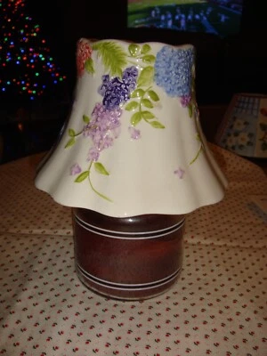 Yankee Candle Large Shade Hydrangeas & Butterfly - Image 1 of 4
