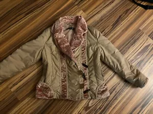Damen jacke 38 gefüttert mit Kunstpelzkragen Wie Neu - Bild 1 von 7