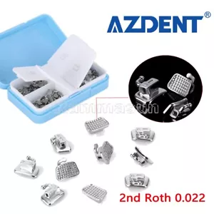 Dental 2nd Molar Buccal Tubes Bondable Monoblock Non-Conv Single Roth022 AZDENT - Picture 1 of 8