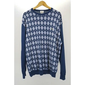 EUC Lacoste Sweater | Sz. 7, Blue, White, 100% Cotton, RN 87651, CA16998 - Picture 1 of 3