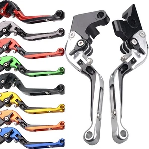 Fold brake clutch levers for Triumph ROCKET III THRUXTON 2004-2015 - Picture 1 of 17