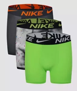 Nike Boy's Dri-Fit Essential Micro Boxer Brief Size Youth XL 3-Pack 9N0845-E7O - Picture 1 of 8