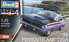 1970 PLYMOUTH AAR CUDA REVELL OF GERMANY 1:25 SCALE PLASTIC MODEL CAR KIT
