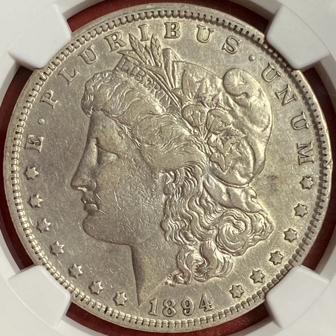 NGC VF-30! 1894-O MORGAN DOLLAR Cover
