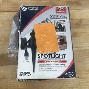 Lithonia Lighting Dämmerung bis Morgenröte Strahler Wand oder Boden schwarz 50 Watt - Bild 1 von 5